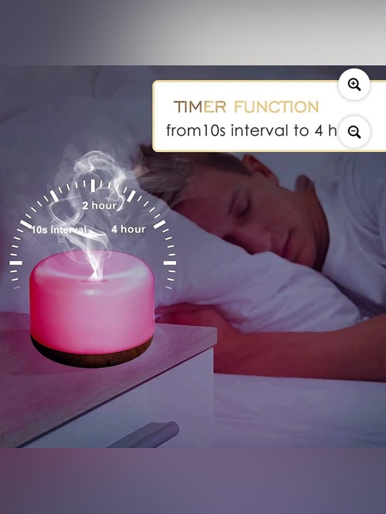 Electronic Ultrasonic Light Changing Oil Diffuser Humidifier 300 ML - Picture 4 of 16